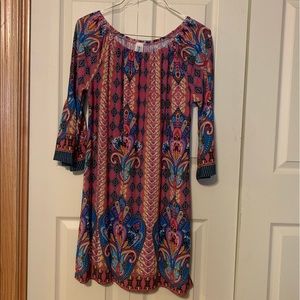 NWOT Tunic dress with bell sleeves